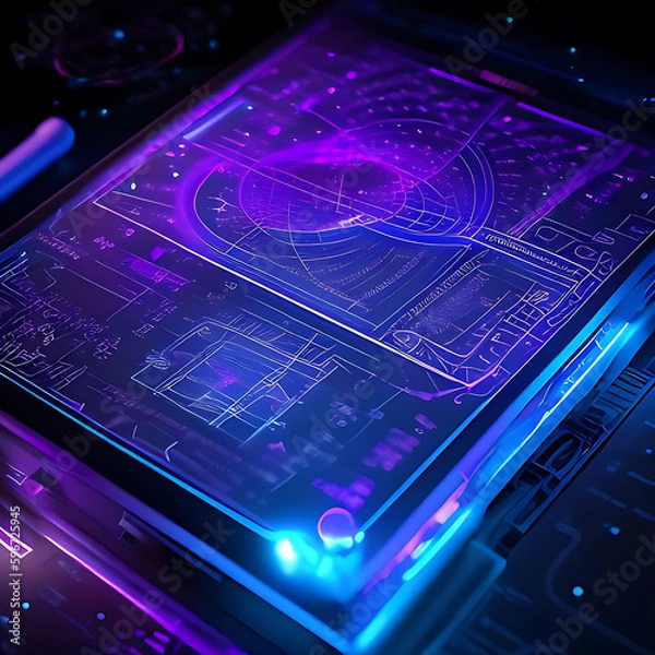 Fototapeta テクノロジー technology