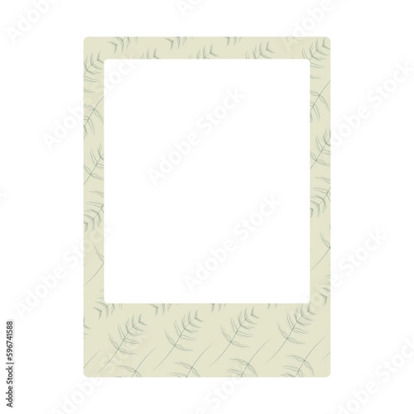 Obraz Polaroid Pattern Illustration