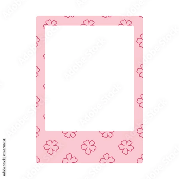 Obraz Polaroid Pattern Illustration