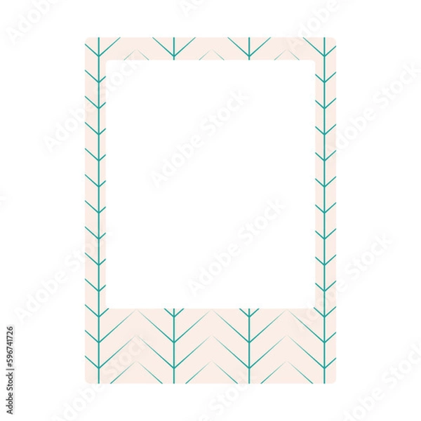 Obraz Polaroid Pattern Illustration