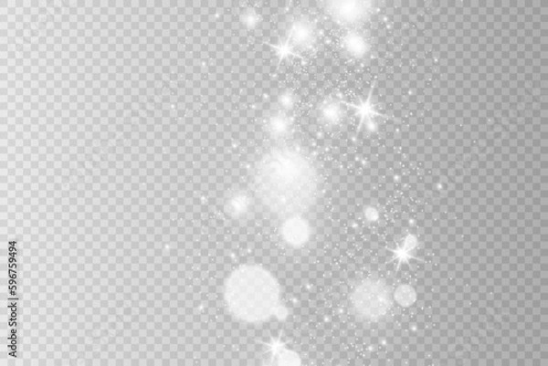 Fototapeta 	
Brilliant dust vector shine. Glittering shiny ornaments for background. Vector illustration.	
