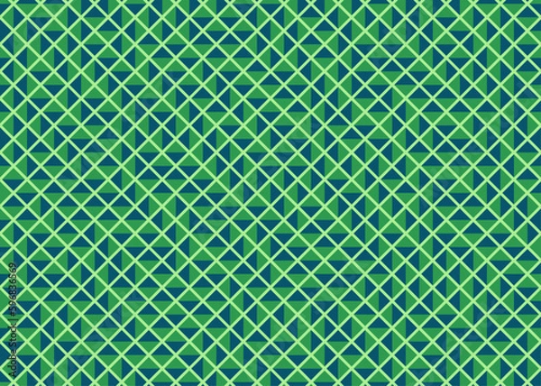 Fototapeta Color Rhombus tile tessellation pattern illustration