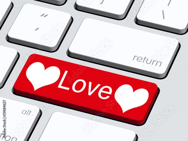 Fototapeta Love