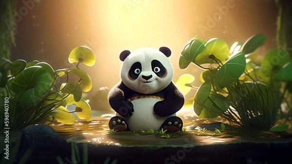 Obraz Baby Panda