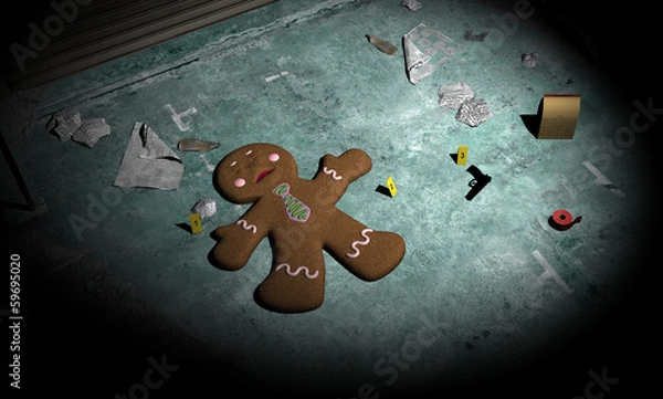 Obraz Gingerbred is Dead