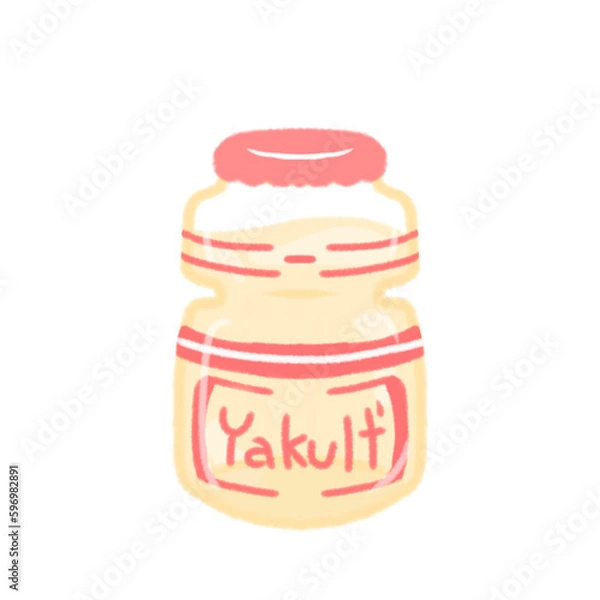 Obraz yakult bottle