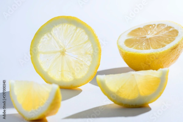 Obraz レモンの断面
