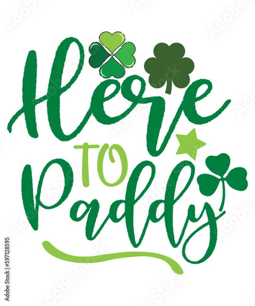 Obraz St Patrick's Day SVG Bundle, Lucky svg, Irish svg, St Patrick's Day Quotes, Shamrock svg, Clover svg, Cut File, Cricut, Silhouette, PNG,St Patrick's Day SVG Bundle, Lucky svg, Irish svg, St Patrick's 