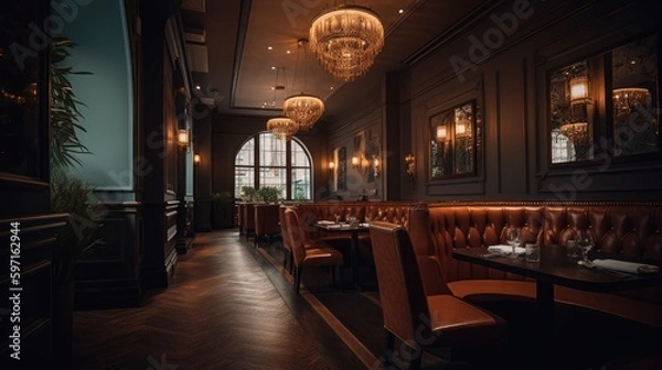 Obraz Fancy luxury restaurant
