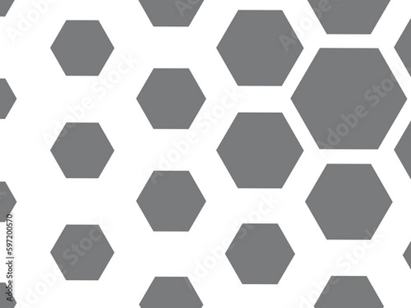 Fototapeta Hexagon gradient PNG