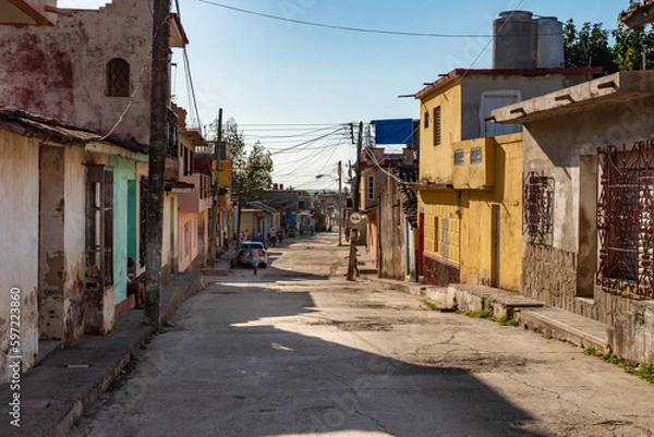 Obraz In the alleys and historic districts of Trinidad