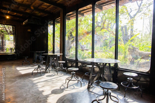 Obraz Chairs Cafe in Old Town