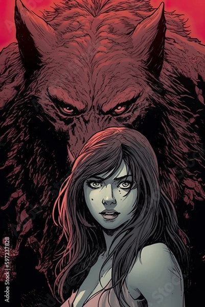 Obraz The werewolf inside me