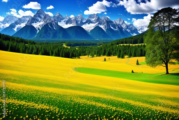 Fototapeta Background Wallpaper. Generative AI