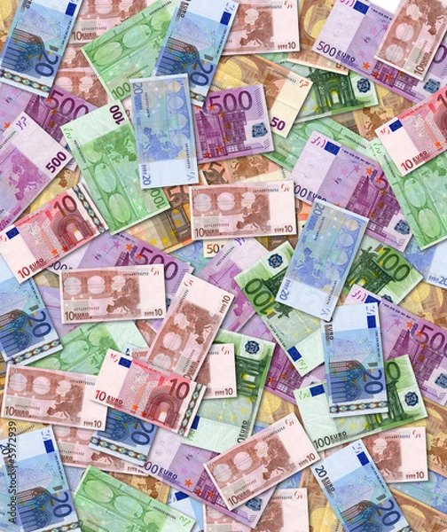 Obraz Fond de billets