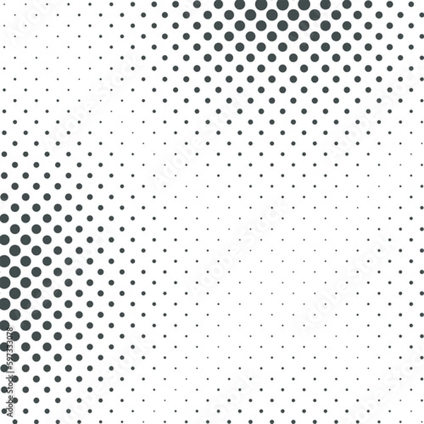 Fototapeta Simple Dots background. Vector illustration.