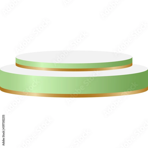 Fototapeta 3D Vector Podium
