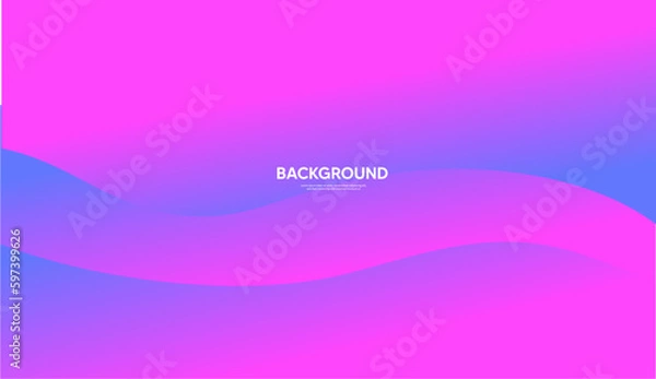 Fototapeta abstract pink background with waves