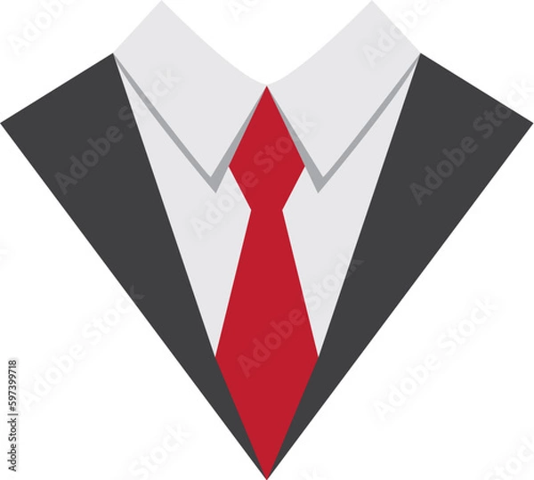 Obraz Man Suit Logo Icon