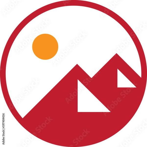 Obraz Mountain Adventure logo