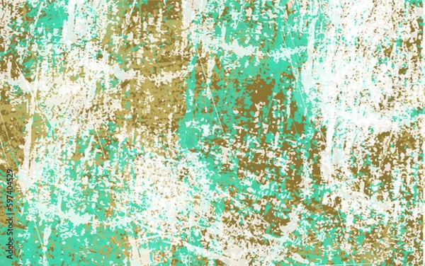 Fototapeta Abstract grunge texture splash paint colorful vector