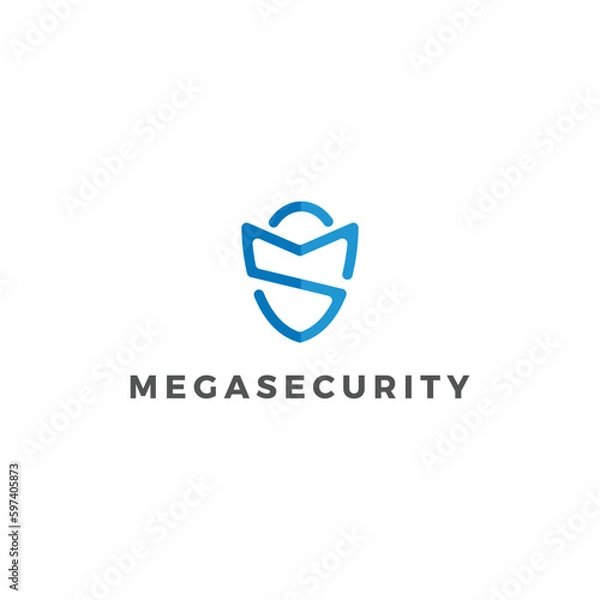 Obraz MS Security Guard Logo Icon