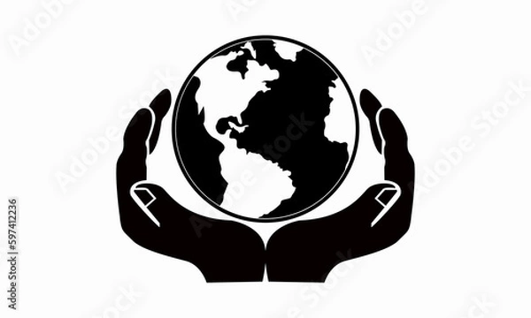 Obraz Earth - Globe  Vector And Clip Art
