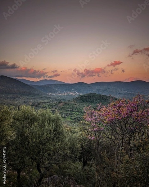 Obraz peloponnes mountains