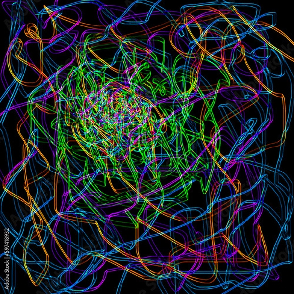 Obraz abstract colorful background