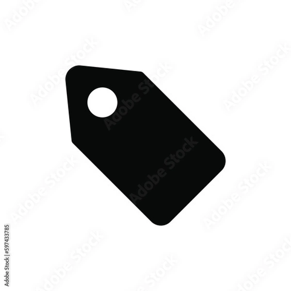 Obraz Price Tag icon vector. Label sign