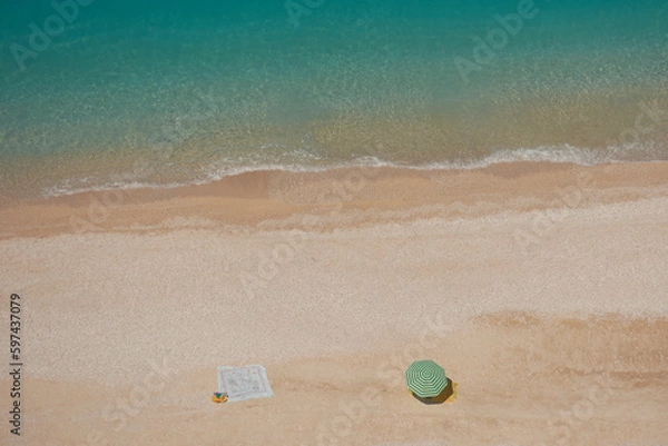 Fototapeta Egremni beach in the island of Lefkada 135