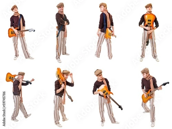 Obraz Cool guitarist