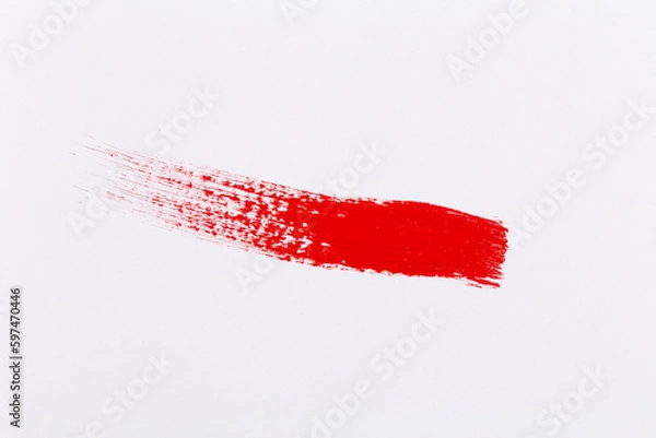 Obraz Red paint splash