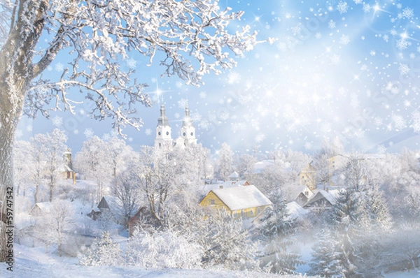 Obraz Christmas card