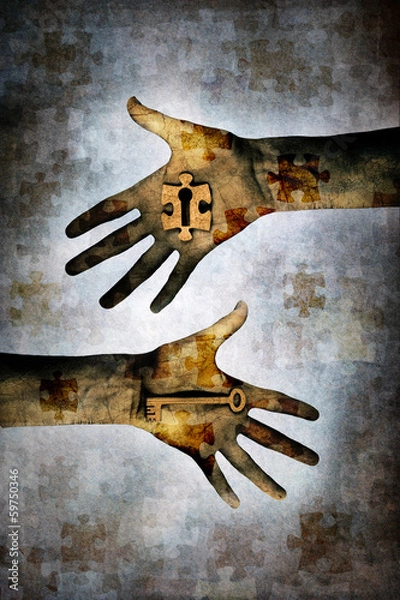 Fototapeta Key To The Mystery