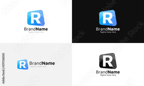 Obraz R Letter Logo Template