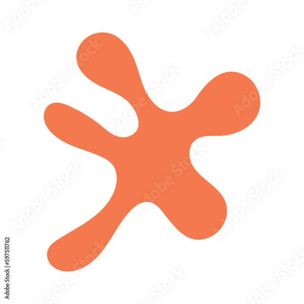 Obraz Organic Abstract Shape 