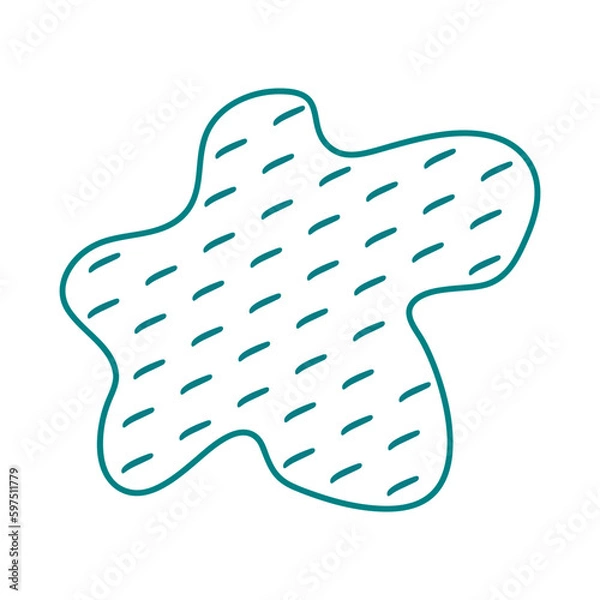 Obraz Organic Abstract Shape 