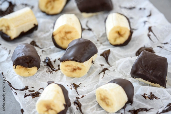 Obraz Choco banana bites 