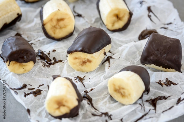 Obraz Choco banana bites 