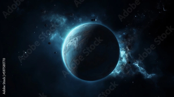 Fototapeta planet in space