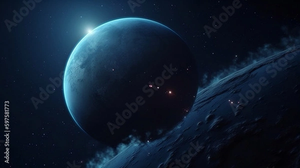 Fototapeta planet in space