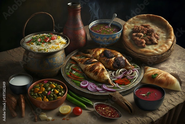 Obraz Pakistani Food