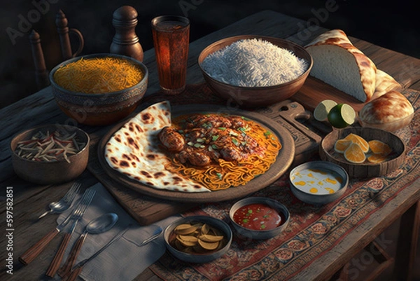 Obraz Pakistani Food