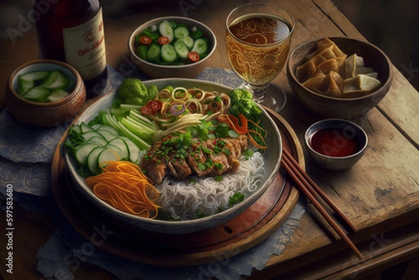 Obraz Vietnamese Food