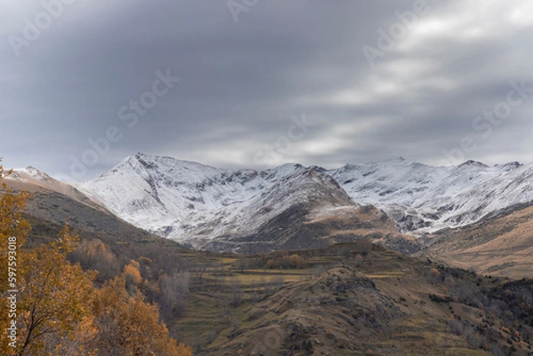Obraz Boi Valley landscape in Pyrenees in Catalonia