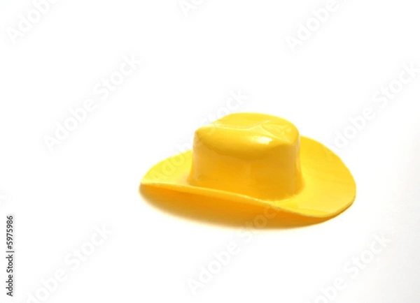 Obraz Yellow cowboy hat