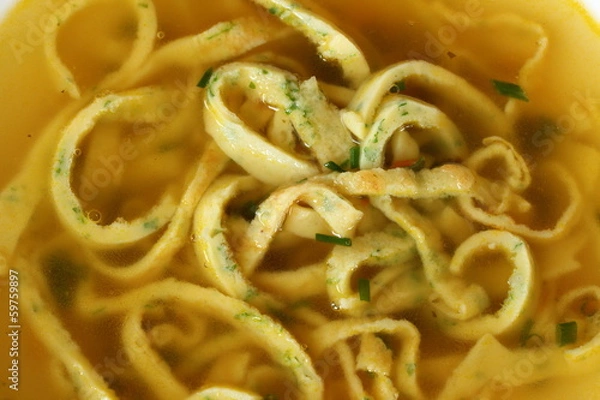 Obraz Flädlesuppe