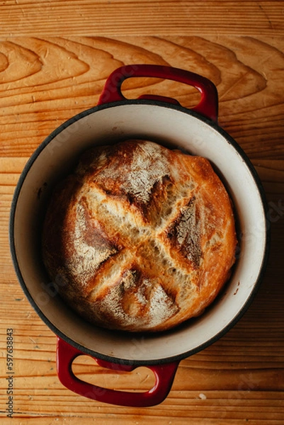 Obraz Homemade Sourdough Bread