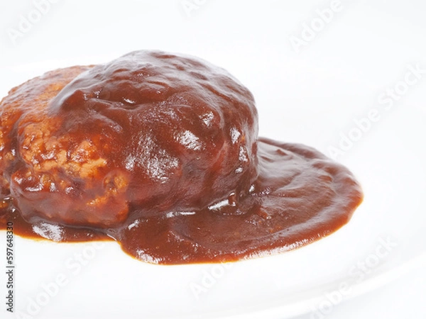 Fototapeta デミグラスハンバーグ
